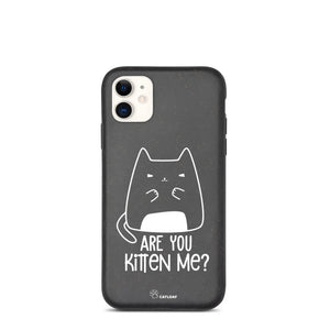 Are You Kitten Me? Biodegradable iPhone case