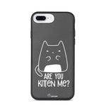 Load image into Gallery viewer, Are You Kitten Me? Biodegradable iPhone case
